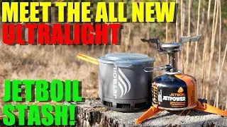 ALL NEW ULTRALIGHT JETBOIL STASH - FIRST LOOK and REVIEW of the LIGHTEST STOVE SYSTEM MADE!