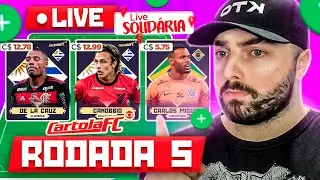 🔴 LIVE CARTOLA FC RODADA #05 - LIVE SOLIDÁRIA SOS RS!
