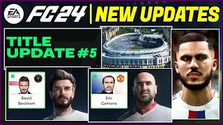EA SPORTS FC 24 NEWS | NEW CONFIRMED Updates, Real Faces & Career Mode ✅