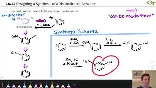 Multi-step Synthesis of Substituted Benzenes