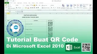 Tutorial Buat QR Code di Microsoft Excel 2010