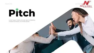 Start Business Pitch Presentation Animated Slides