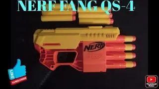 Дешёвый и очень классный бластер Nerf Fang QS-4.
