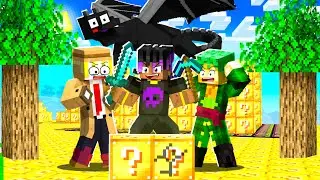 I TRAPPED MY FRIENDS INTO LUCKY BLOCK ONLY WORLD😱