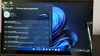 Lenovo ideapad flex 5. Bilgisayara parola ekleme.