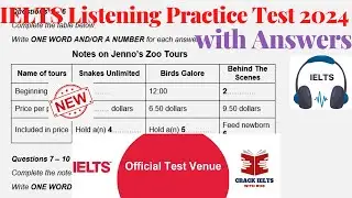 IELTS Listening Practice Test 2024 with Answers | 04.07.2024