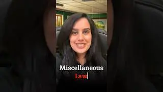 Miscellaneous Laws Syllabus for CLAT | Kriti Bhatnagar #shorts