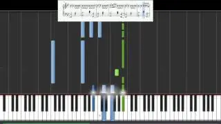 The Script - Hall of fame ft. wii i am(+sheet) (50% speed Piano tutorial)