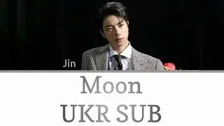 [UKR SUB] BTS JIN - 'Moon' (Color Coded Lyrics)