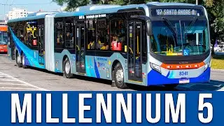 Novos Caio Millennium 5 Mercedes-Benz O-500UDA da Next Mobilidade - Eu Fui Conferir #146