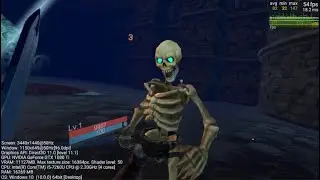 VR Physics Combat Test #1 -- satisfying throwing