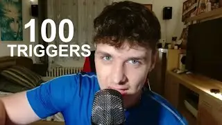 ASMR 100 Triggers In 8 Minutes (+Bonus)