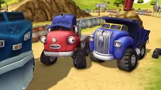 Детский мультфильм Трактаун \ Trucktown (1 серия) Трудная Трасса | Мультики |