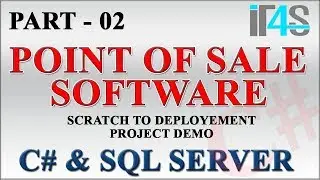 Point of Sale with C# and SQL Tutorial - How to make a complete software with database | POS Demo