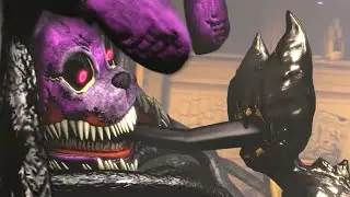 FNaF Twisted Bonnie vs Ink Bendy