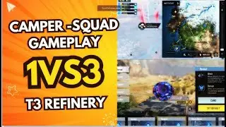Best Camping Spot CODM | Codm t-3 Refinery Camp |1vs3 Br-isolated Gameplay| @scltg #CODM #codmobile