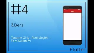 4.Gün - 3.Ders : Tasarım Giriş - Renk Seçimi - Font Kullanımı #udemy #bootcamp