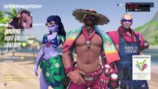 Overwatch fun times with friends :-)