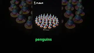 Meet our adorable 3D-printed penguin! Which is your favorite penguin species? #flsunprinter #penguin