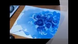 One Stroke, The painting 