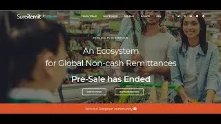 SureRemit An Ecosystem for Global Non cash Remittances Crowd Sale Ends February 10-2018