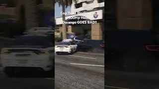 1400Hp Hellcat Durango CRASH COPS! 