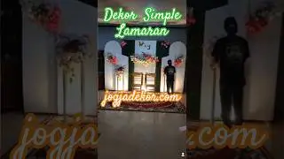 Dekorasi Lamaran Simple