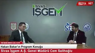 📡 Sivas İşgem A.Ş. Genel Müdürü Cem Salihoğlu Medya Net Canlı Yayın Konuğumuz 16.02.2021