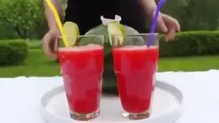 Как выпить арбуз