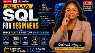 SQL for Beginners | Import Your First Dataset & Run Your First SQL Queries