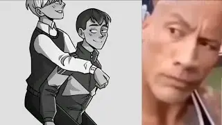 Скала реагирует на SUS арты по Tiny Bunny😳