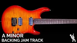 Epic Melodic Rock Guitar Backing Track Jam in A Minor / C Major | 90 BPM