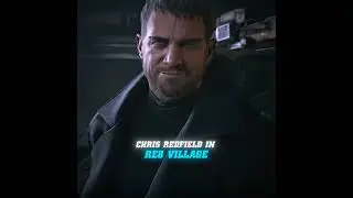 Chris Redfield RE1 Remastered Vs Chris Redfield RE8 Village #shorts #residentevil #aftereffects