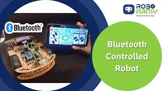 BTDrive: Bluetooth Controlled Car using Arduino UNO I Robo Army I Arduino Basic