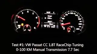 7.7s VW Passat CC 1.8 TSI  RaceChip ULTIMATE Chiptuning