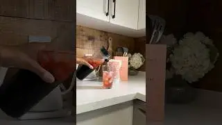 Making sparkling iced tea for the first time