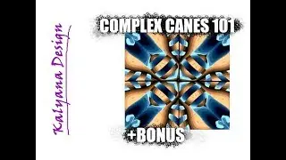 Complex canes 101 - polymer clay tutorial for beginners 259