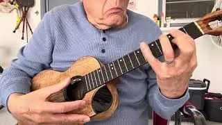 Ashokan Farewell ukulele in D