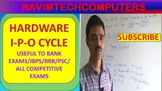 HARDWARE AND I P O CYCLE BY RAVIMTECHCOMPUTERS