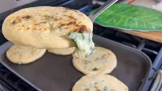 Vamos a cortar Chipilin y hagamos PUPUSAS DE CHIPILIN de mi palito de chipilin en USA