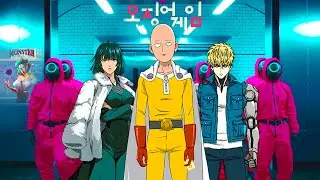 Игра в Кальмара в аниме Ванпанчмен | Часть 1