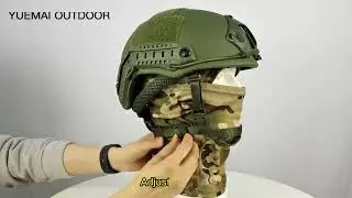PE Aramid Fast Ballistic Helmet Wendy Suspension System