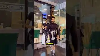 Unwanted surprise at the gym! 😱