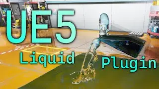 Unreal Engine 5 - New Liquid System by Zibra AI realtime - free version