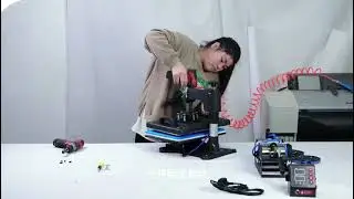 How To Assemble 8in1 of Yinghe heatpress-新款8IN1 组装