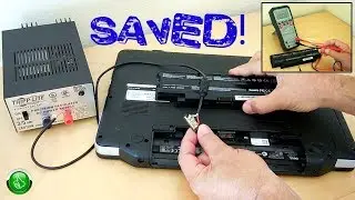 Fried Dell Laptop Power Supply Workaround