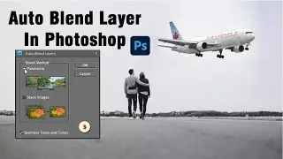 AUTO BLEND LAYER | Best Method for Swap | Photoshop 2023