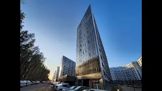 Смотрим студию 22 метра без ремонта в ЖК New Time