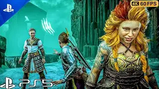 God of War Ragnarok - Heimdall bullies Loki & Thrud | PS5 4K 60FPS No Commentary | Wheels To Win