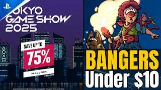14 Absolute BANGERS Under $10! | PSN Tokyo Game Show Sale 2025